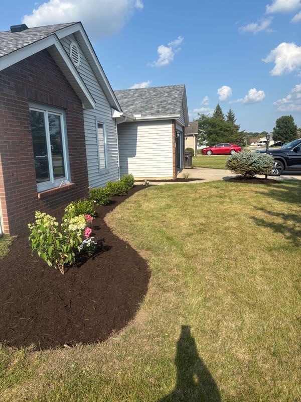 Mulch Bed Installation