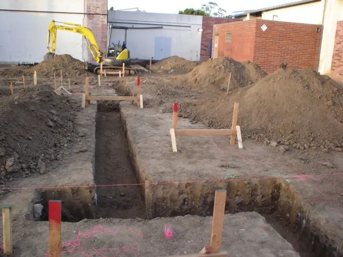 Excavating 