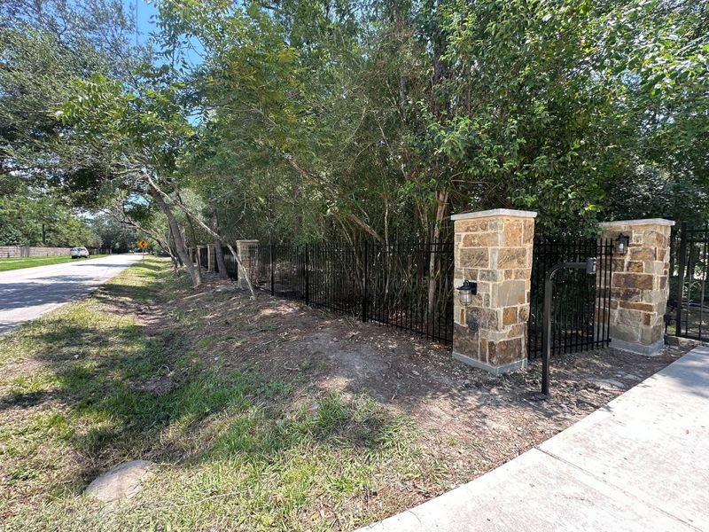 Wrought Iron Fence Installation