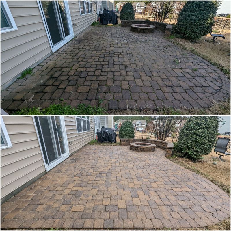 Driveway and Sidewalk Cleaning
