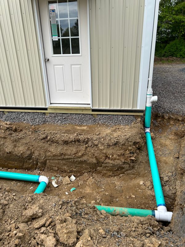 Outdoor French Drains