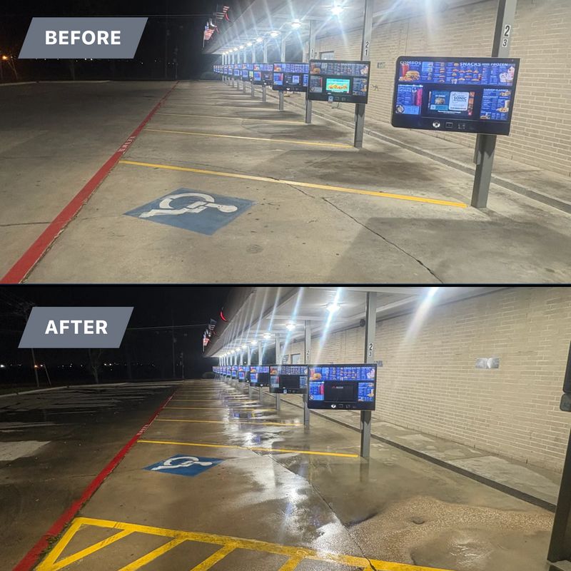 Driveway and Sidewalk Cleaning