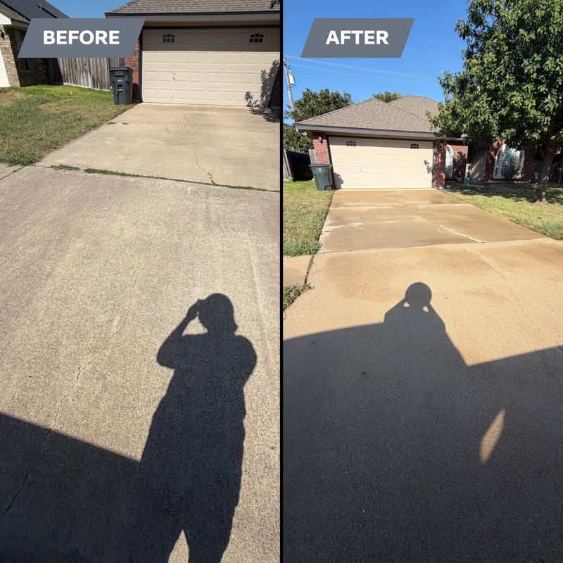 Driveway and Sidewalk Cleaning