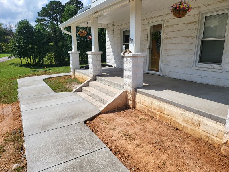 Sidewalk Installation