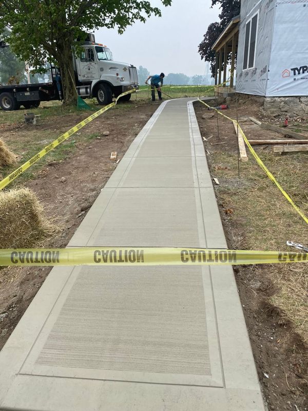 Sidewalk Installation