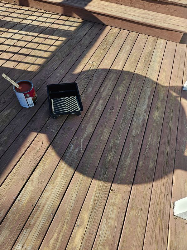 Revitalize Your Outdoor Space: Stunning Deck Transformation by Loving 217 Homes