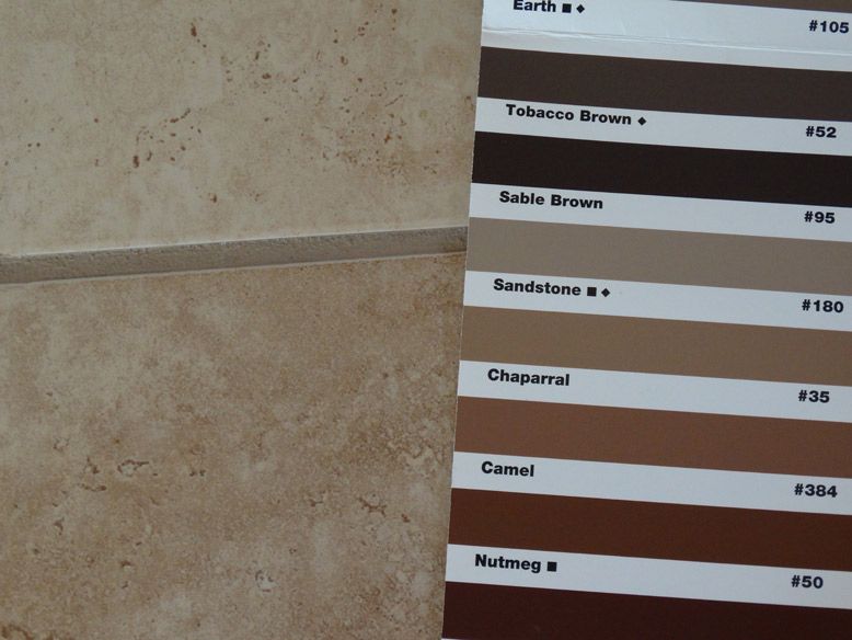 Grout Color Sealing