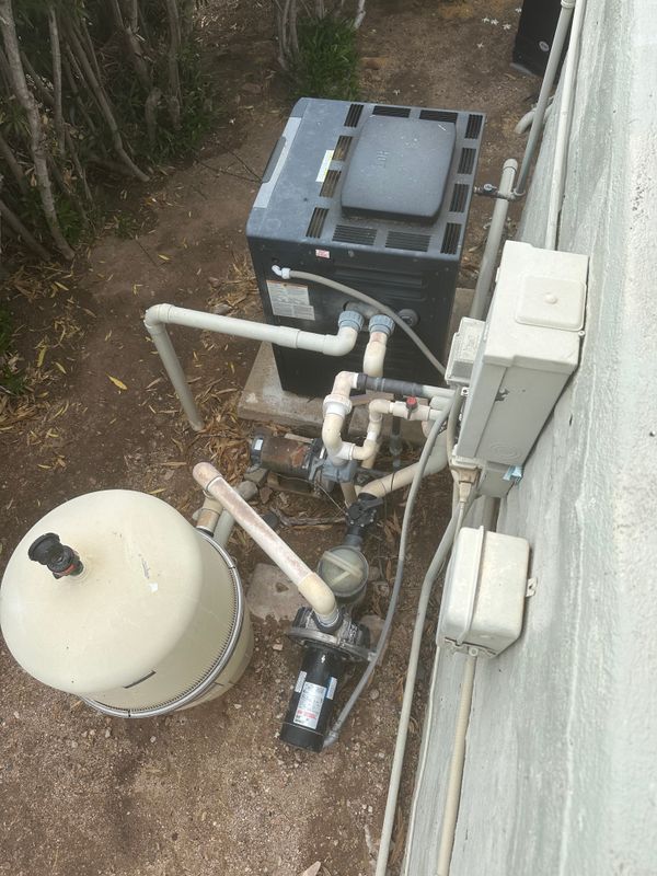 Swimming pool equipment repair
