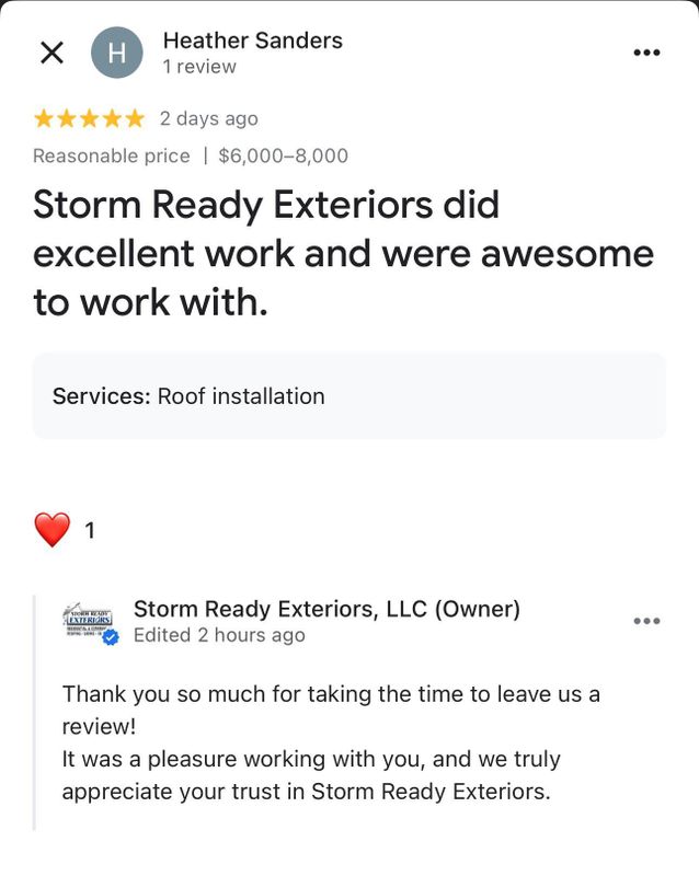 Roofing Installation