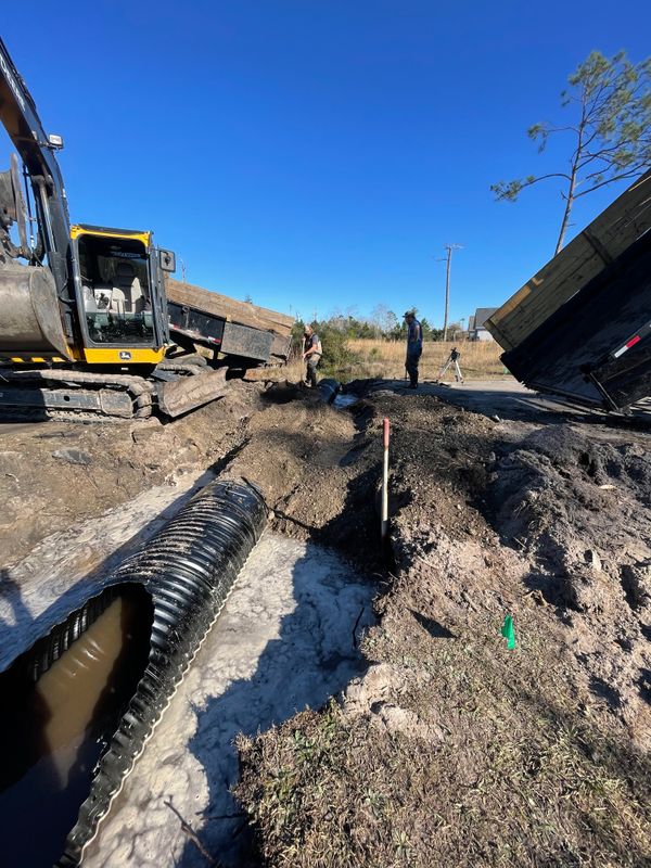 Grade work/ Drainage gallery