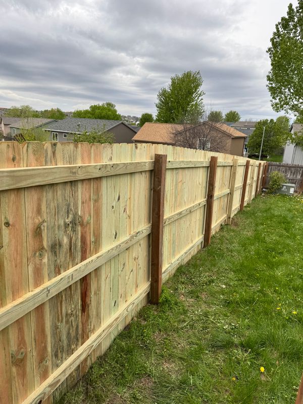 Wind-Damaged Fence Repair Done Right - New Posts, Rails and Pickets