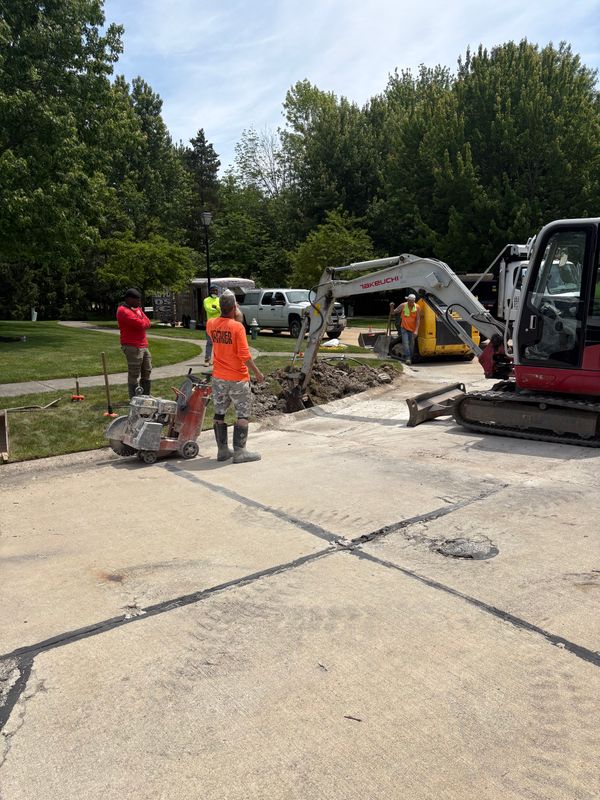 Driveway tear out and replacement