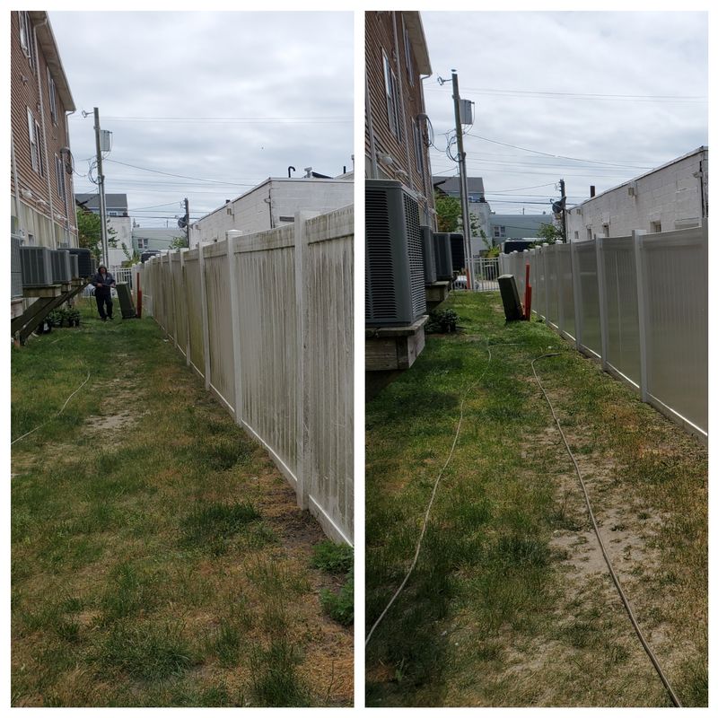 Fence Washing