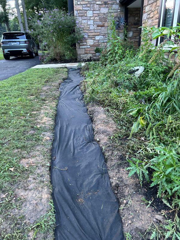 Outdoor French Drains