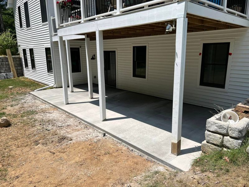 Concrete Patio