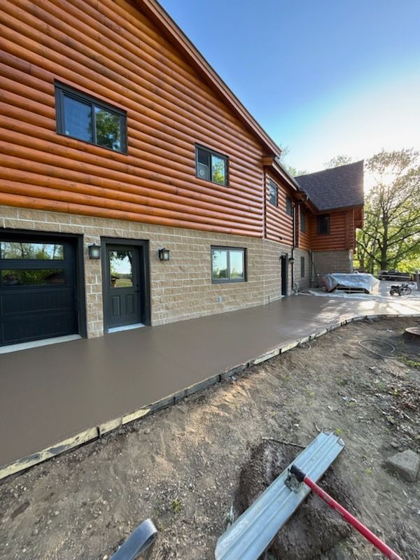 Patio and Driveways