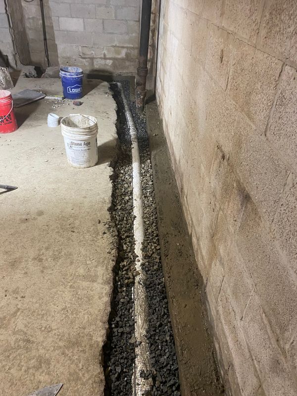 Basement waterproofing 