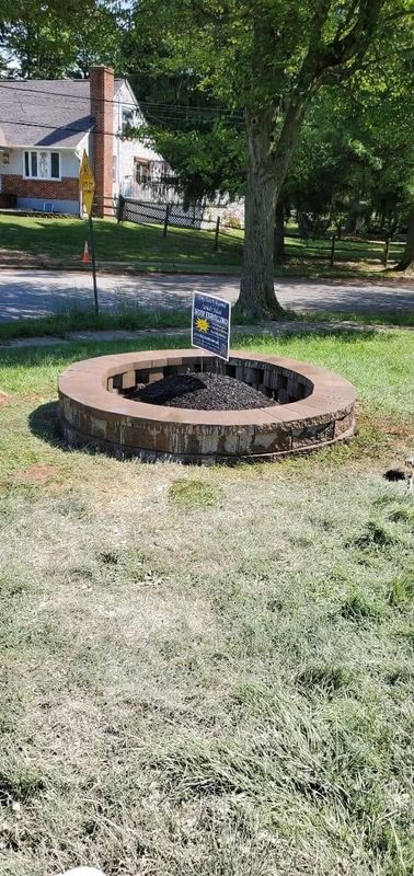 Retaining Wall Installation