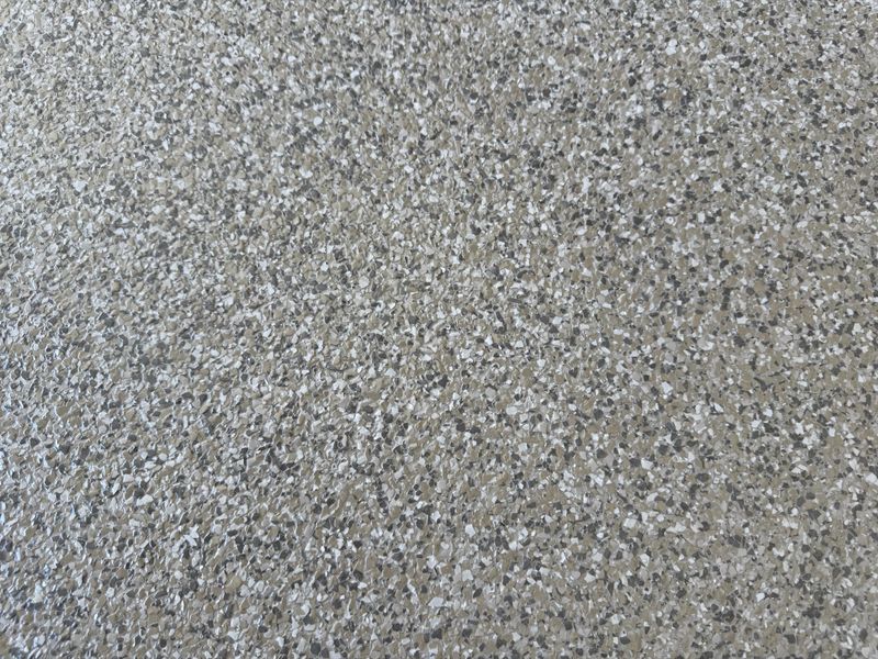 Terrazzo flooring