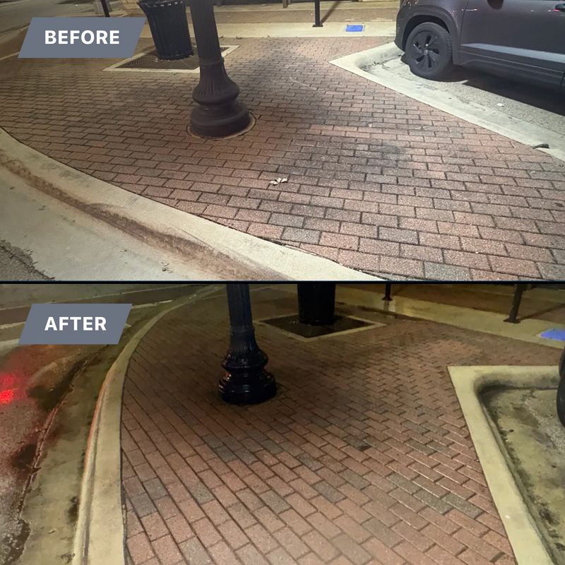 Driveway and Sidewalk Cleaning