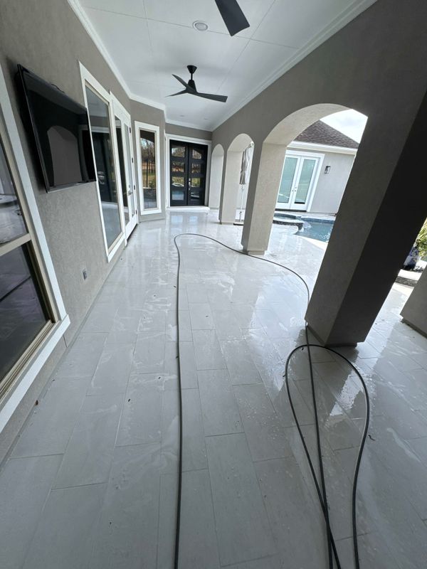 Patio & Pool Deck Cleaning