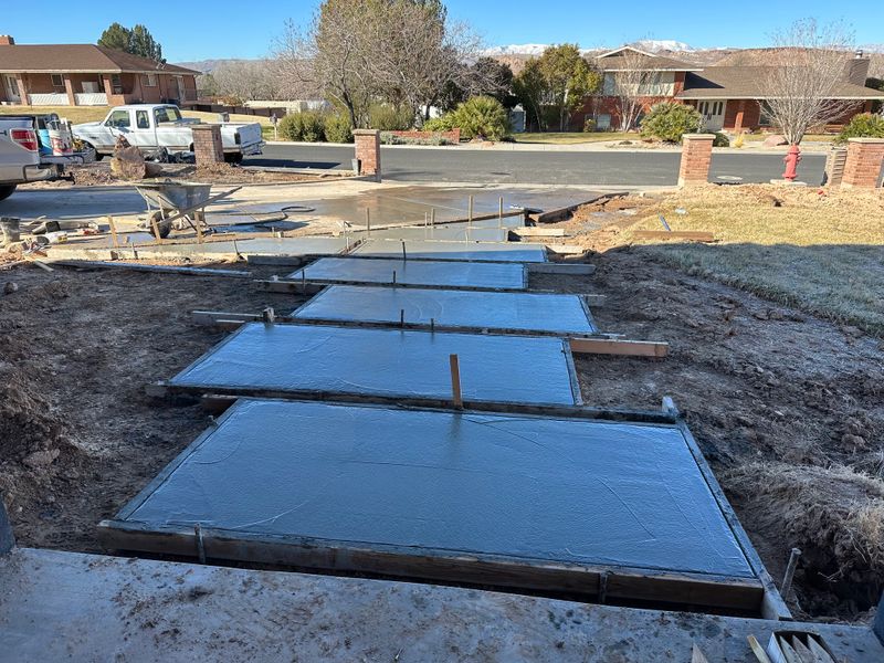 Sidewalk Construction