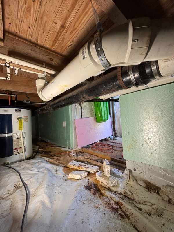 Replacing Old Drains