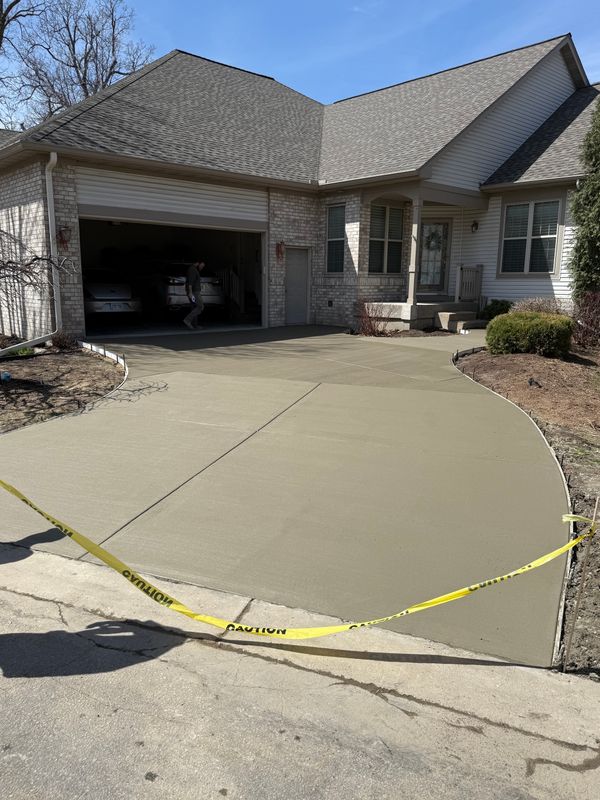 Concrete Driveway Installation