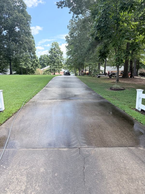 Driveway Power Washing