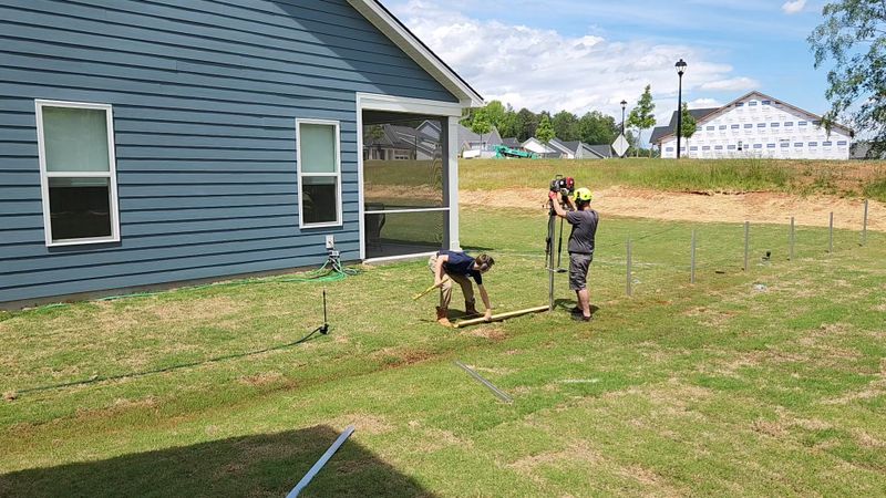 Chain Link Fence Installation