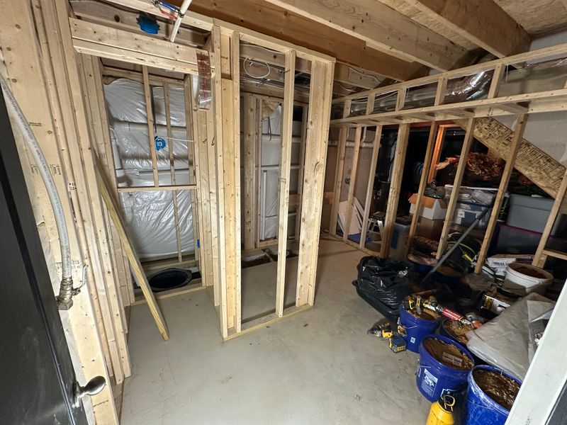 Edgar basement bathroom