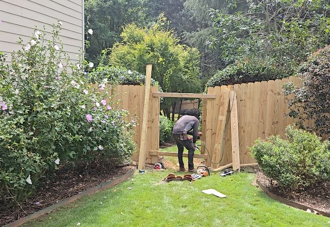 Wood Fencing