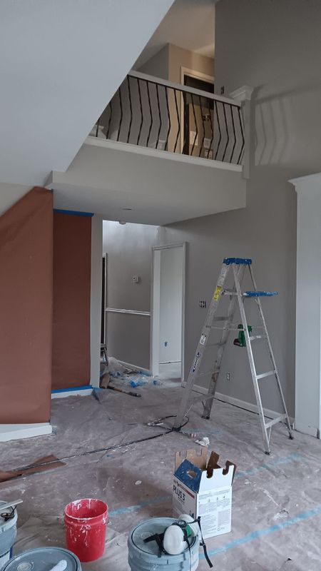 Fence and Full Home Interior Painting and Drywall repair