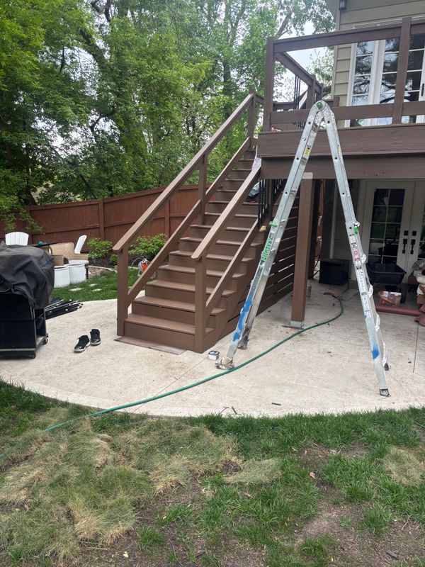 Deck Staining and Sealing