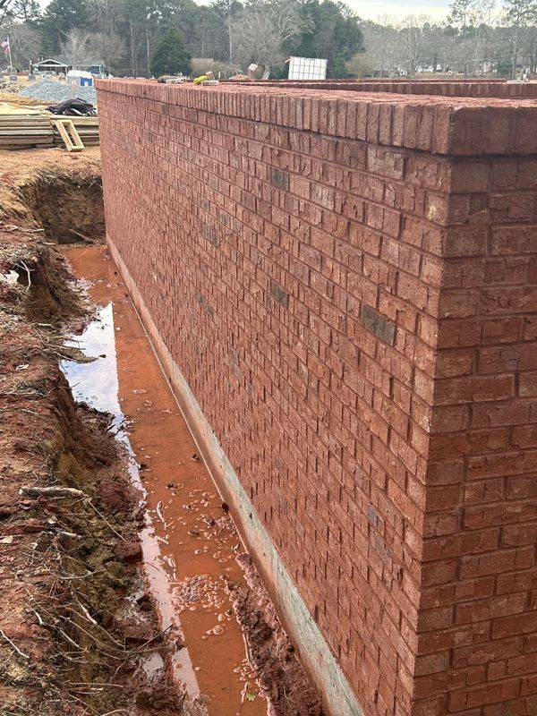 Retaining Wall Construction