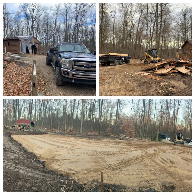 Site preps/land clearing 