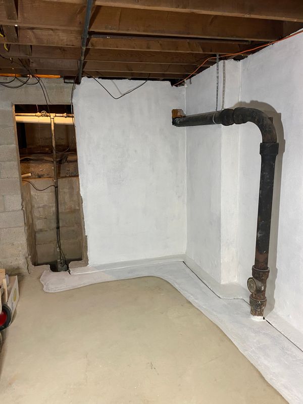 Basement waterproofing 