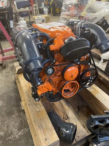 New engine sales and installation
