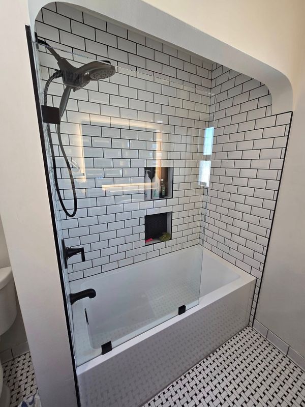 Shower Door Installation