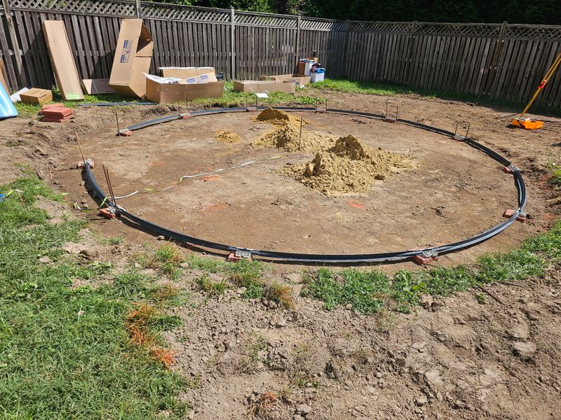Above ground pool builds
