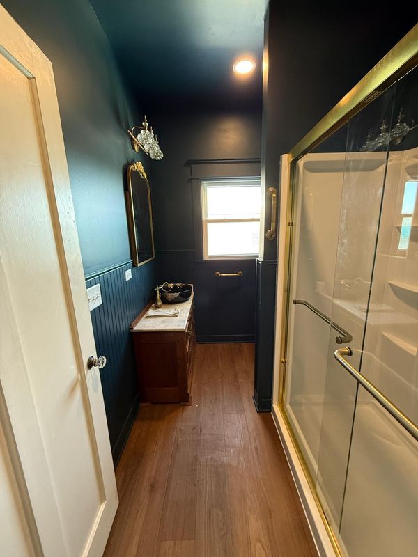 Timeless Elegance: Sophisticated Bathroom Transformation by Matlage Wall Finishes