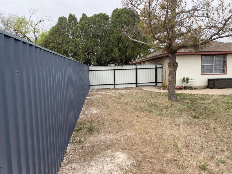 Sheet Metal Fencing