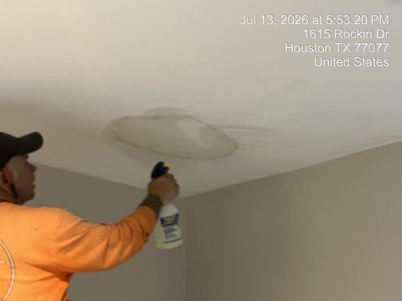 Discoloration cleaning and antimicrobial treatment