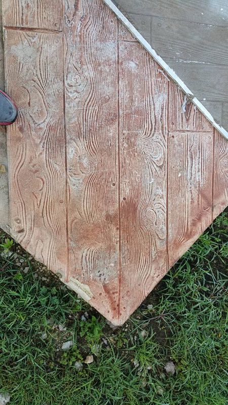 Stamped Concrete Installation