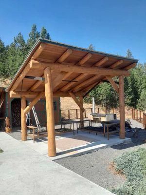 Reviving Rustic Charm: Inchelium Log Home Transformation with Expert Staining and Finishing Techniques