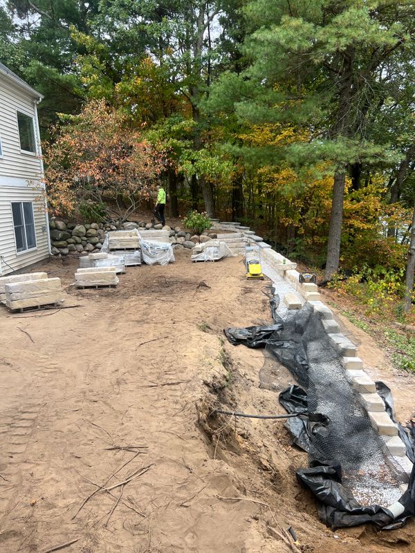 Retaining Wall Construction