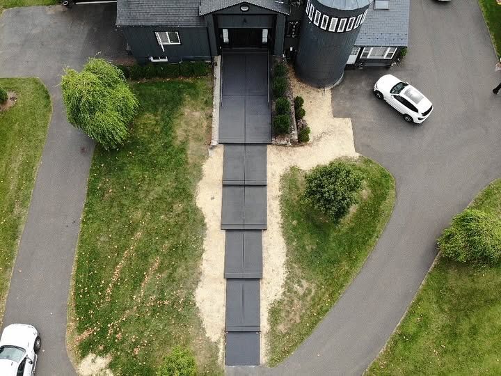 Modern Concrete Front Entrance