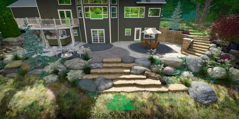 3D Landscape Design Renderings