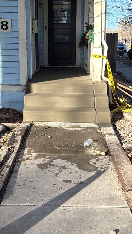 Sidewalk Installation