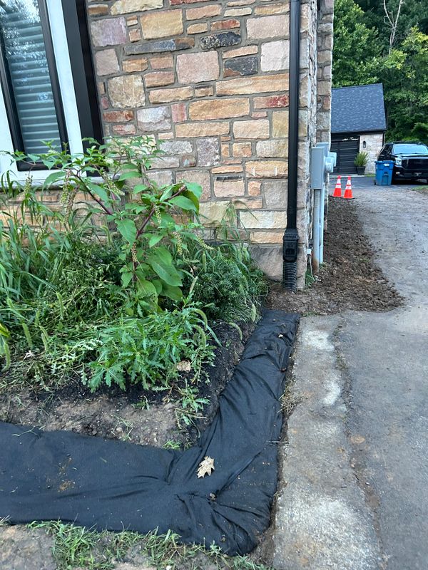 Outdoor French Drains